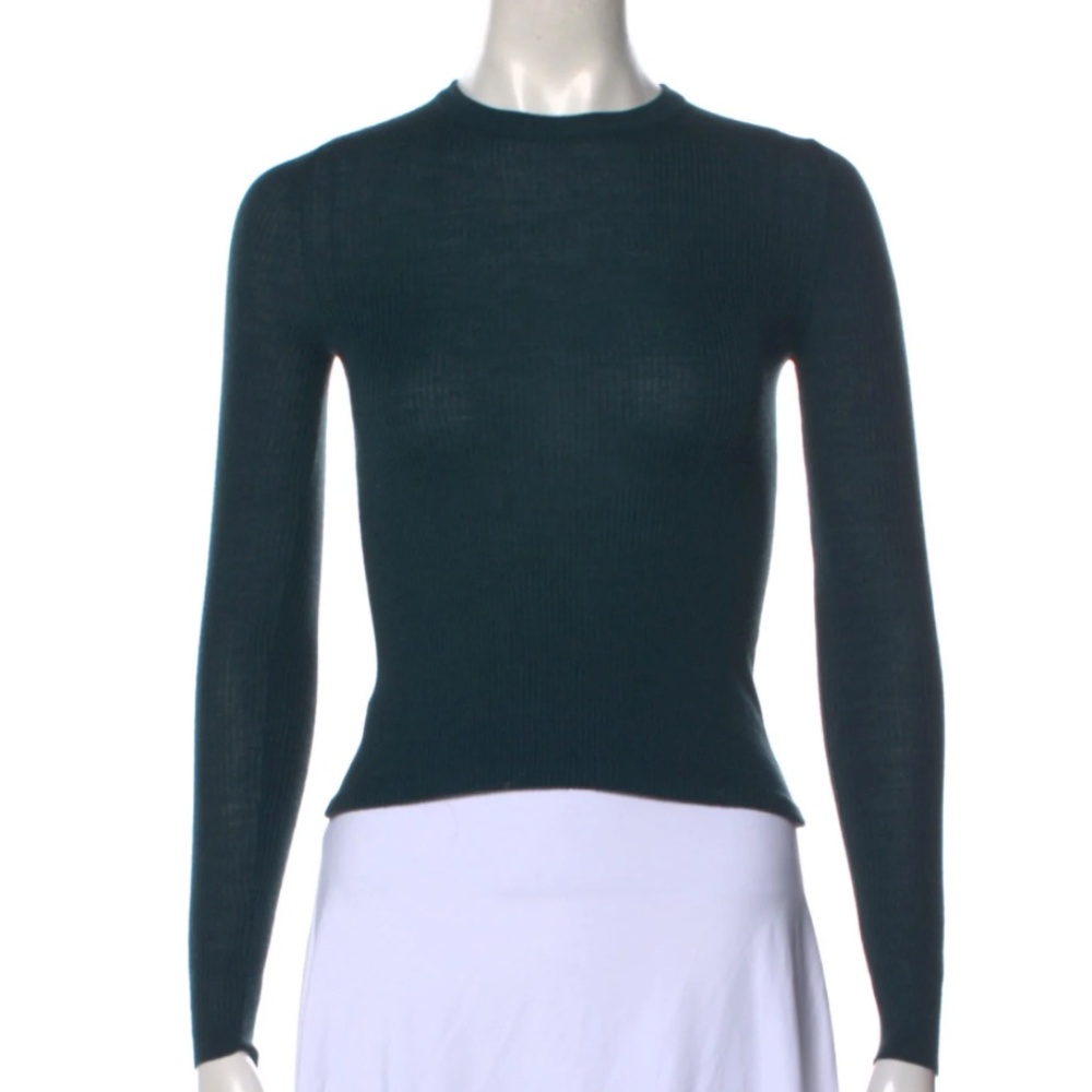 Saint Laurent Green Sweater